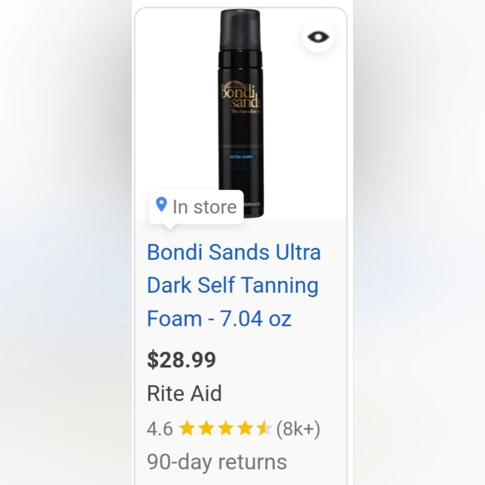 2 x ULTRA DARK SELF TANNING FOAM BOTTLES 6.67 FL.OZ & APPLICATION MITT